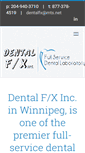 Mobile Screenshot of dentalfx.ca